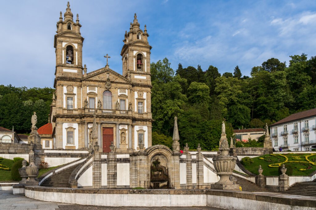 Santuario del Bom Jesus do Monte, en Braga, Portugal