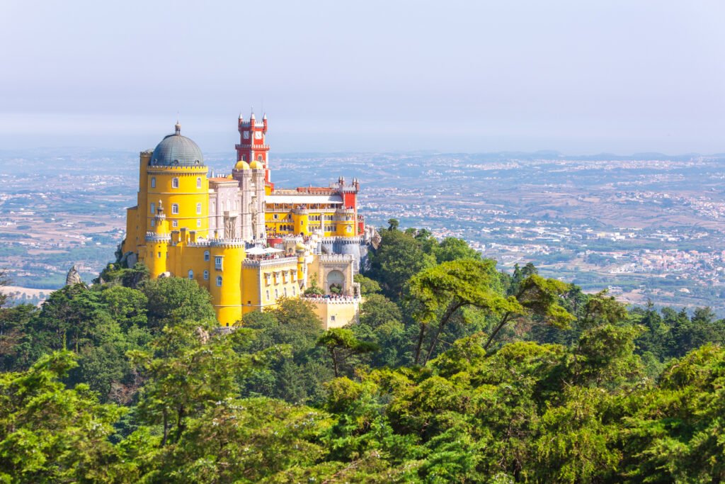 Palacio da Pena, castillo romantico en Sintra, Portugal