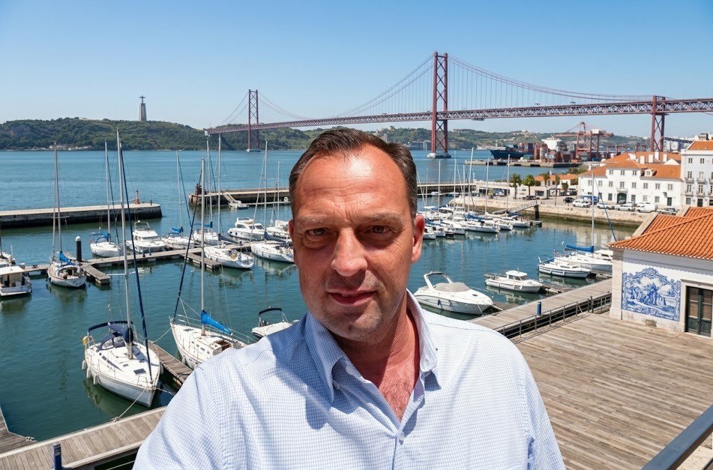 Rui Pedro Fernandes, secretario y fundador de la CPM, en Lisboa
